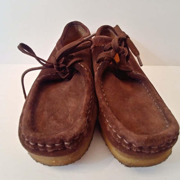 Sale 💲Clark's Wallabee's Dark Brown Leather 7.5M - Picture 5 of 7
